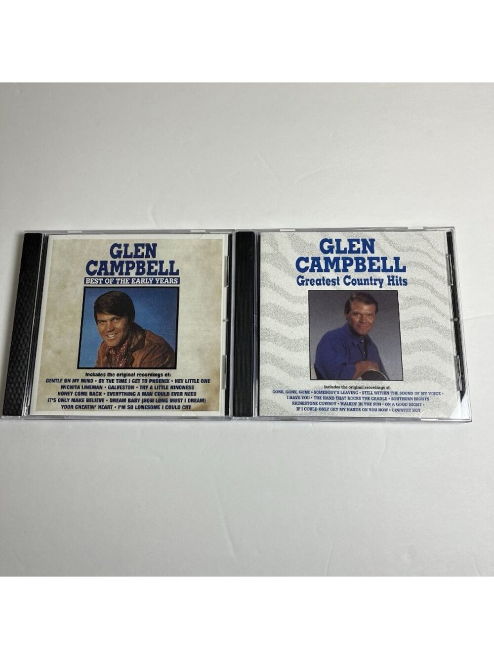 Glen Campbell CD’S Best Of The Early Years Greatest County Hits Set of 2